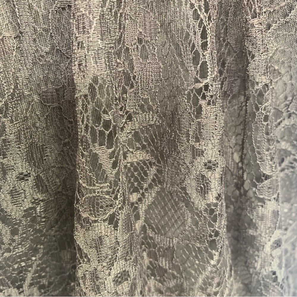 Express Camisole Lace New Year’s Eve Racer Back Tank Lined BlousonHem Y2K Taup S - Picture 3 of 12